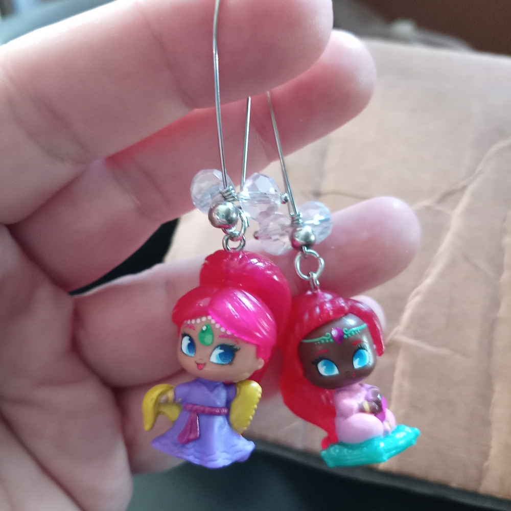 Colorful Character Earrings